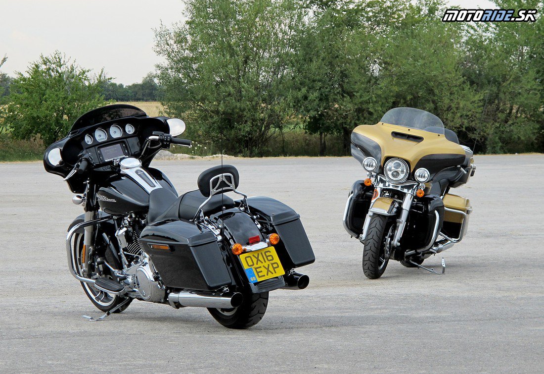 Street Glide Special a Electra Glide Ultra Limited