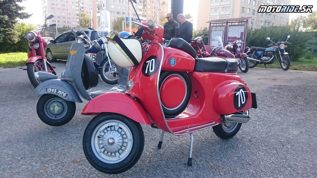 2x Vespa - Bankovský kopec 2017