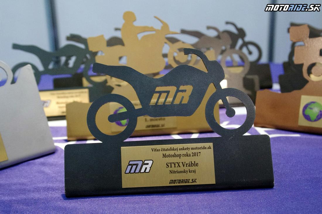 Trofeje Motoshop roka 2017