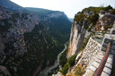 Kaňon Verdon. Hlbší v Európe je len kaňon rieky Tara v Čiernej hore.