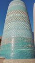 Khiva nedostavaný minaret