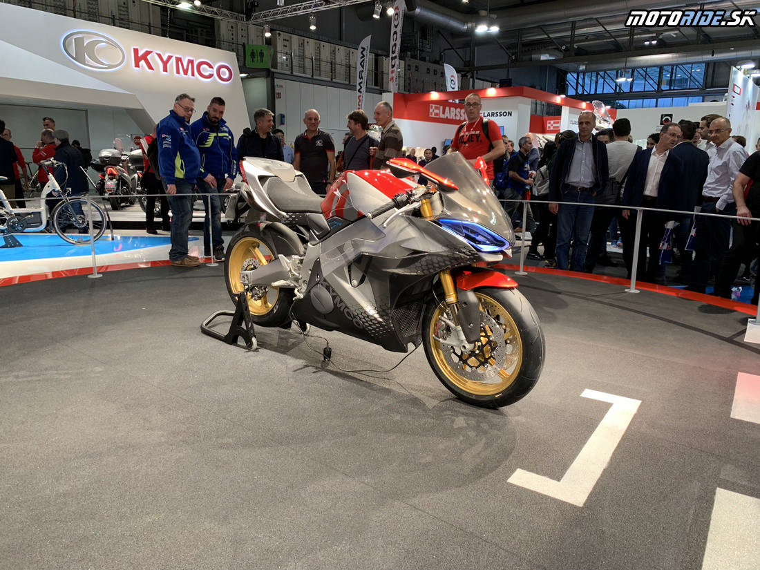 Kymco SuperNEX - koncept elektro superbiku - EICMA 2018