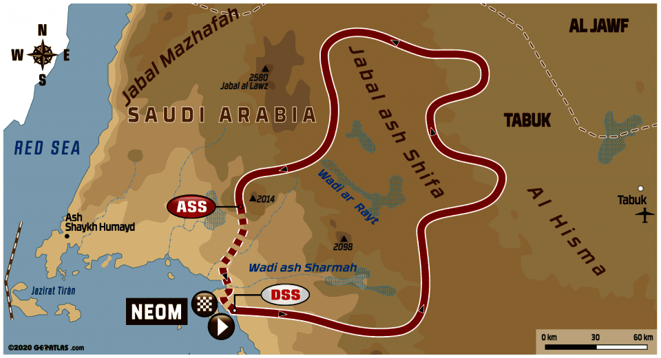 Dakar 2020 - 3. etapa -  Neom -  Neom