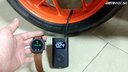 190/55 ZR 17 - z 0 - 2,4 BAR - 13:31 - Xiaomi Mi Portable Air Pump - prenosný kompresor nielen pre motorkárov