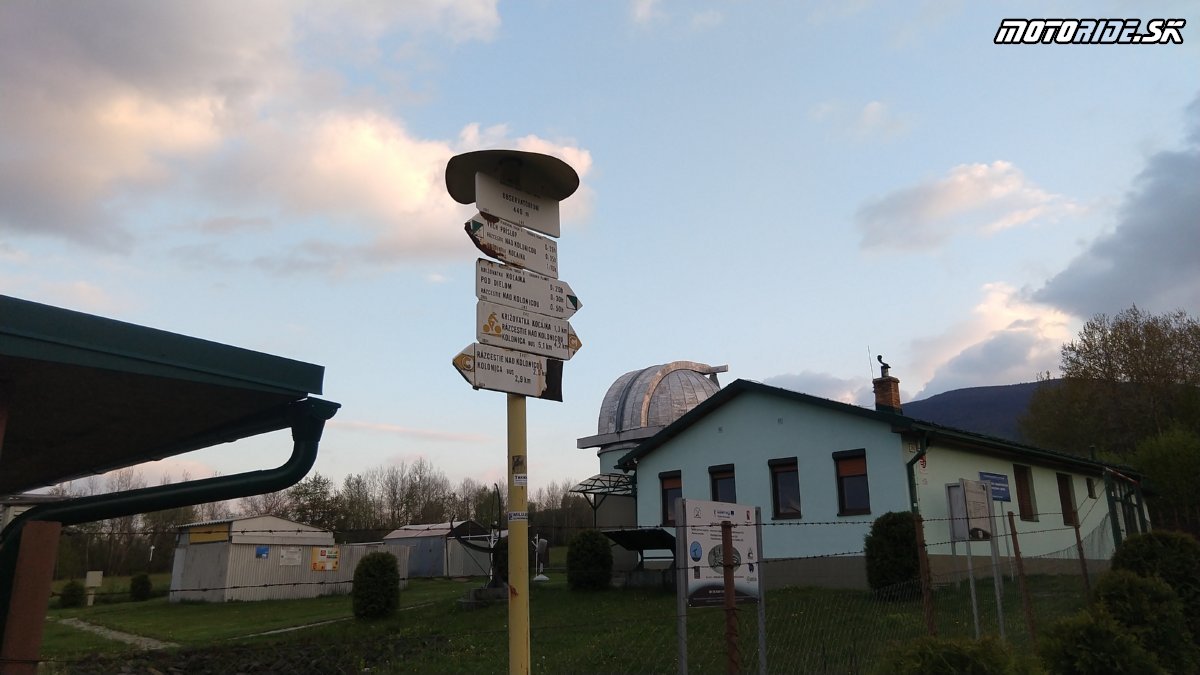 Observatórium v Kolonickom sedle, Park nočnej oblohy Poloniny - Bod záujmu