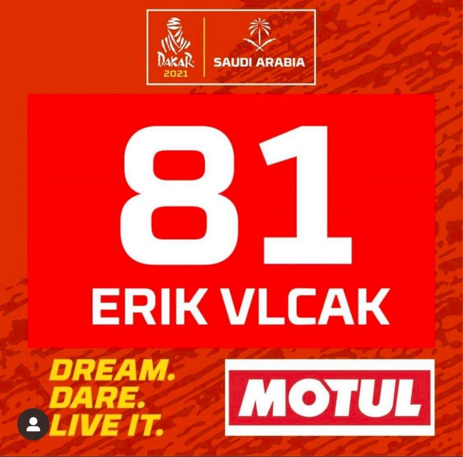 Erik Vlčák #81, Husqvarna 450 FR - Dakar 2021