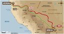 Dakar 2021: 1. etapa - Jeddah - Bisha - Mapa