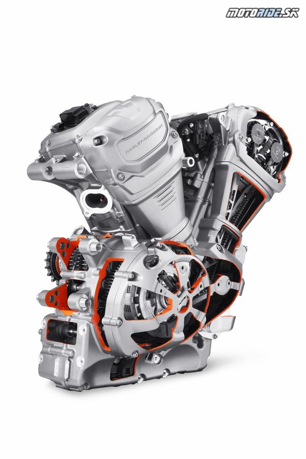 152.3 k a 127 Nm - Harley-Davidson motor Revolution Max 1250