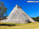 Pyramídy v Uxmal a pokazená motorka - Naživo: Mexiko 2020-2021