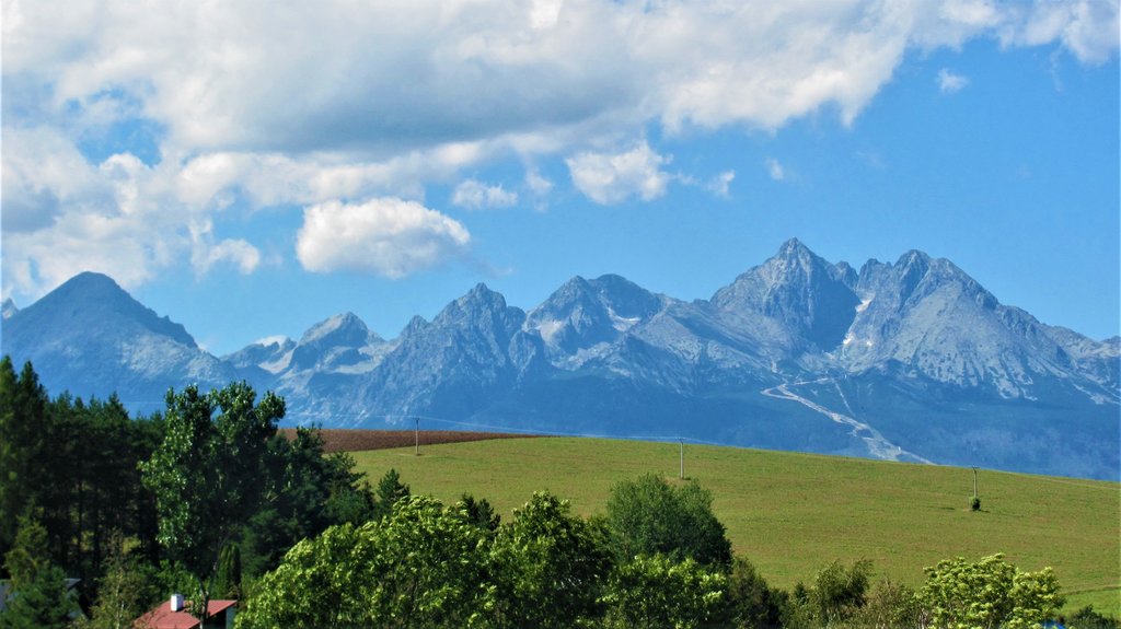 pohľad na Vysoké Tatry III