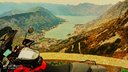 pohľad na Kotorský záliv od cesty Motoride