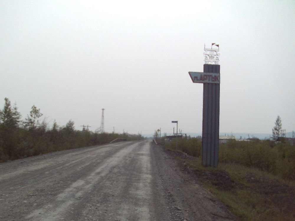 Artik dedina cestou na Magadan