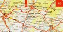 mapka druhej etapy novohradského víkendu Nitra - Tekovská Kúria