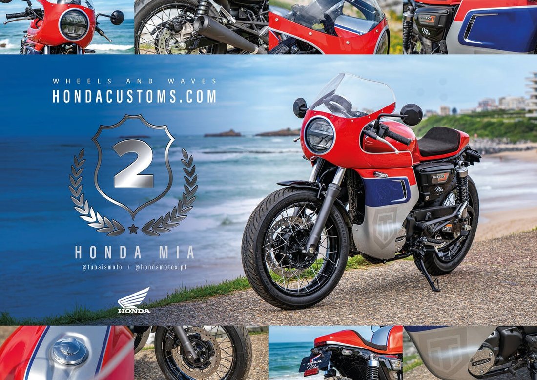 Italy s Hachimaan named as winner of the 2025 Honda Customs competition