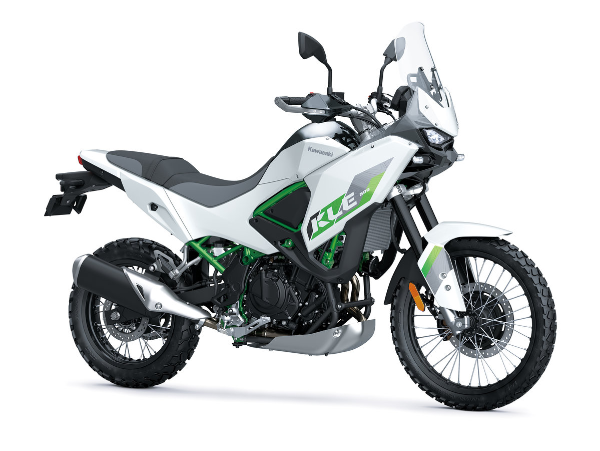 Kawasaki KLE500 SE 2026 - Pearl Blizzard White