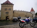 Kežmarský hrad v daždi