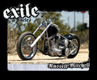 Ako vravi Russell Mitchell: "The American custom bike industry does not seem to include the word tough".<br />
<br />
No a toto je jeho "industrial style"... ;o)<br />
<br />
Zdroj: <a href="http://www.exilecycles.com/" onclick="window.open(this.href); return false;">www.exilecycles.com/</a>