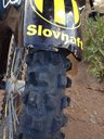 Dakar 2014 - 4. etapa - ako vyzerajú pneumatiky na konci maratónskej etapy - Štefan Svitko