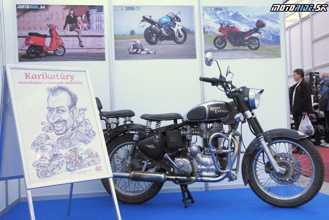 Stánok motoride.sk - Výstava Motocykel 2014