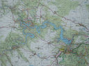 mapa Vranovskej priehrady