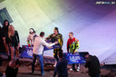 Zľava Taka Higashino (2), Libor Podmol (1) a Maikel Melero (3) - Víťazi - Sony Xperia Freestyle X-Night 2014
