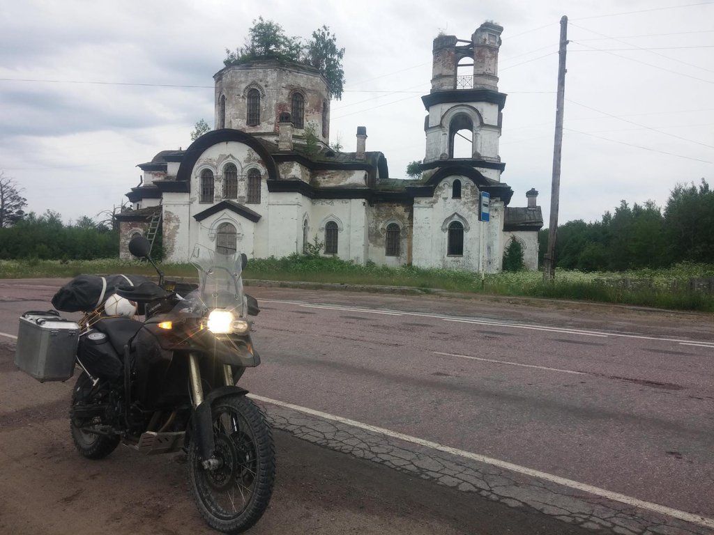 Kostol na ceste do Petrozavodsku