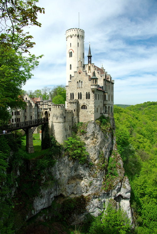 Zámok Lichtenstein, Baden-Württemberg, Nemecko