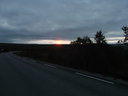 Polnočné slnko 20 km pod Nordkappom