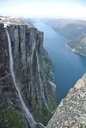 Nórsko 2015 - Takto vyzerá zhruba kilometer výškový