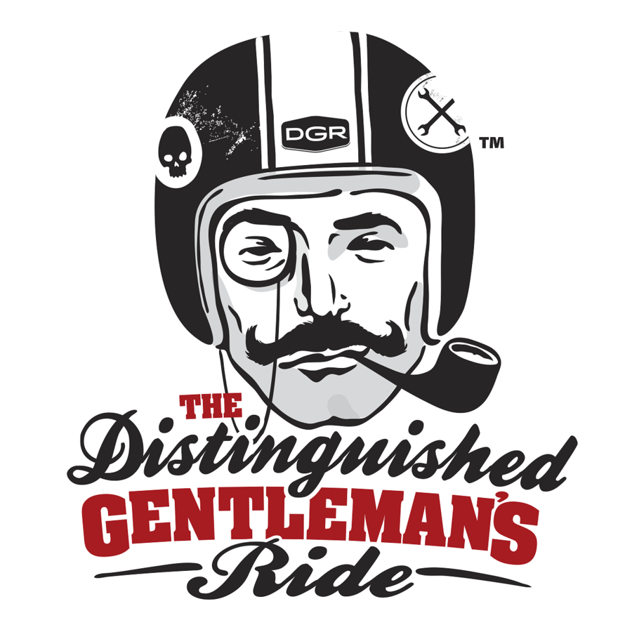 Logo The Distinguished GENTLEMAN'S Ride - Jazda elegantných gentlemanov 2015