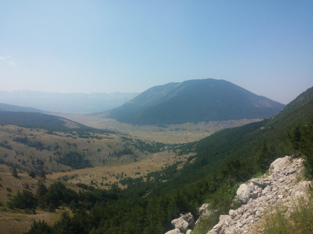 Horská planina medzi Mostarom a Kalinovikom