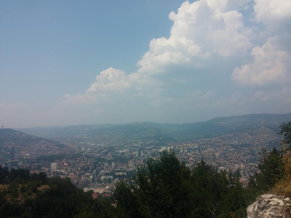 Sarajevo z výšky 2