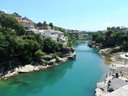 Bosna a Herzegovina - rieka Neretva Mostar