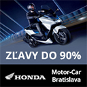 Zľavy 30% až 90% na príslušenstvo a oblečenie v Honda Motor Car v Bratislave