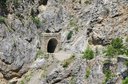 tunel na ceste z Baisse de Peyrefique smerom na Casterino