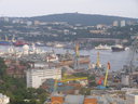 Prvý pohľad na Vladivostok...