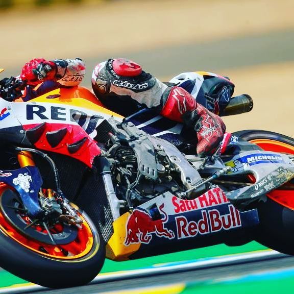 Marc MARQUEZ po páde - MotoGP 2016 - VC Francúzka - Strhujúci pretek