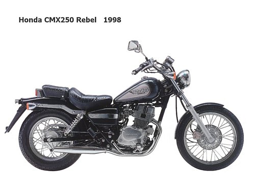 Honda CMX 250 Rebel 1998