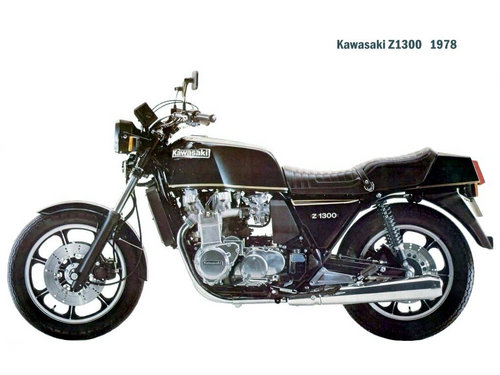 Kawasaki Z 1300 (škrtená verzia 74.60 kW) 1983