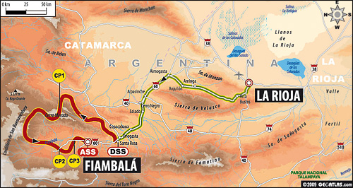  Spoločná etapa La Rioja - Fiambala