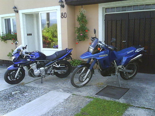  Suzuki Blue Duo: Bandit a mr. Big...