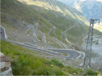  Výstup na Stilfserjoch Passo Stelvio