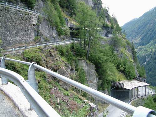  Aj takéto je stúpanie na Splügenpass z juhu