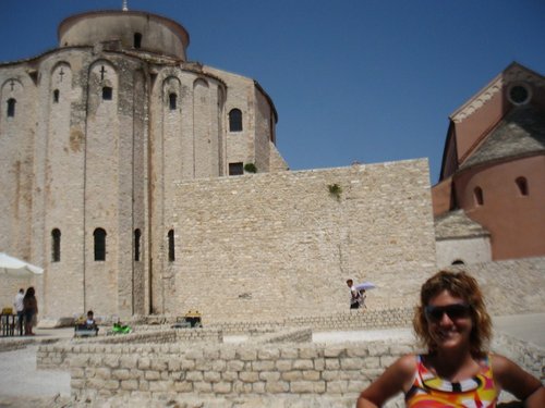  2000 rokov starý kostol v Zadare