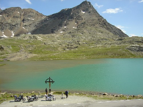  Foto 4: Passo di Gávia (2652m), vrcholové pliesko kúsok od sedla. Toto miesto je pre mňa takmer magické