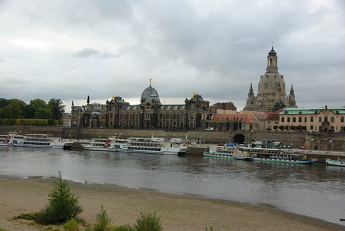  Dresden, centrum prístav.