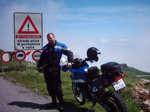  ... z cesty na Monte Grappa