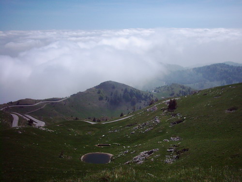  ... z cesty na Monte Grappa