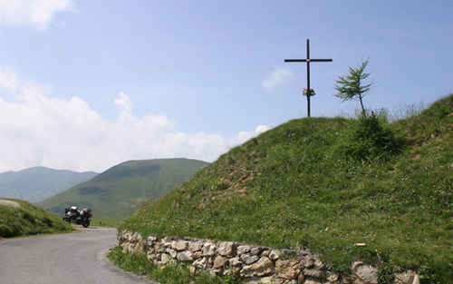  Passo Croce DOMINI, najvyšší bod
