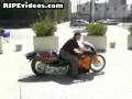 Zrýchlenie elektrického motocykla - nehoda